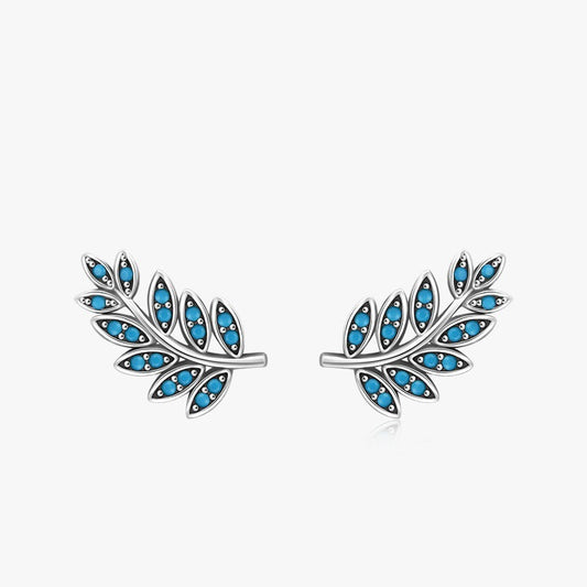 Vintage Leaf Earrings - RawaJewels