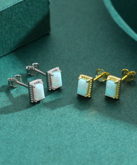 River Stone Earrings - RawaJewels