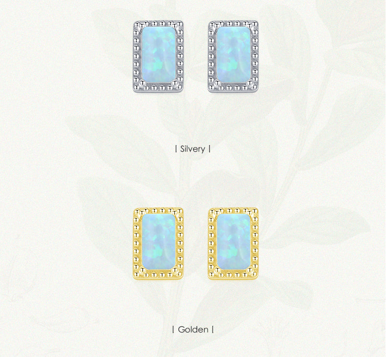 River Stone Earrings - RawaJewels