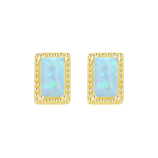 River Stone Earrings - RawaJewels