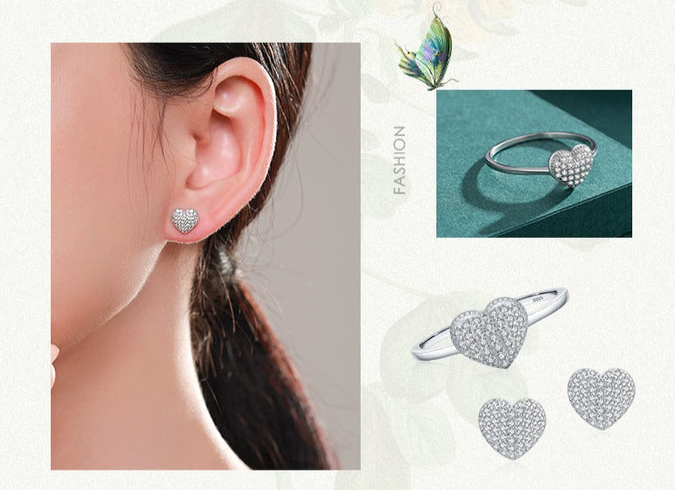 Romantic Heart Jewelry Set - RawaJewels