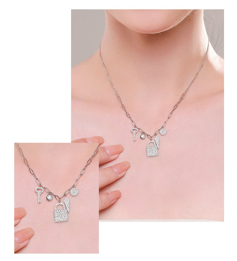 Lock&Key Necklace - RawaJewels