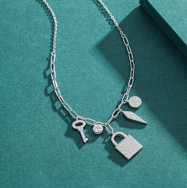 Lock&Key Necklace - RawaJewels