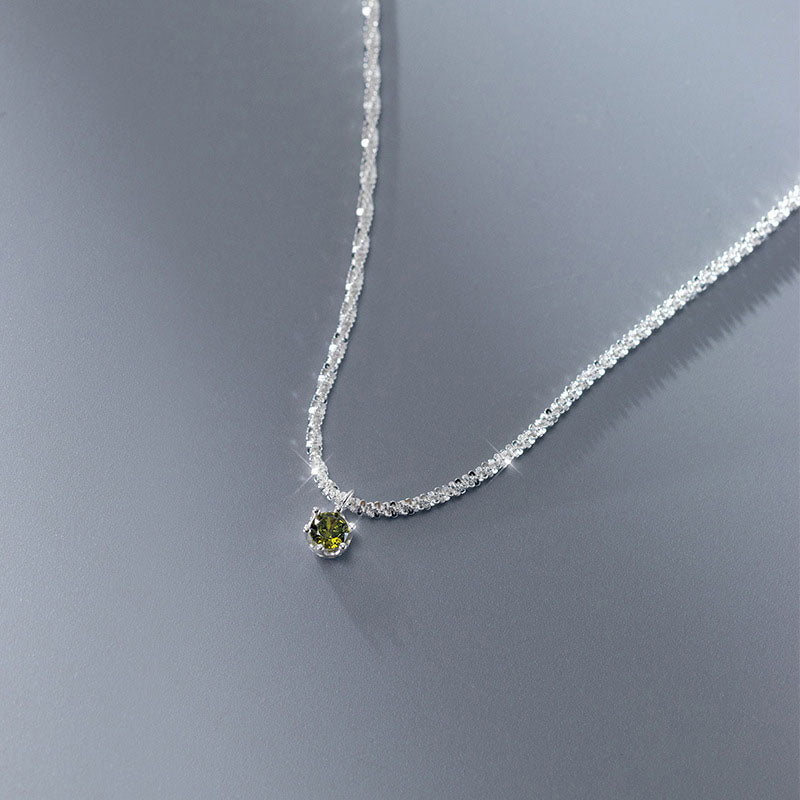 Olive Green Necklace - RawaJewels