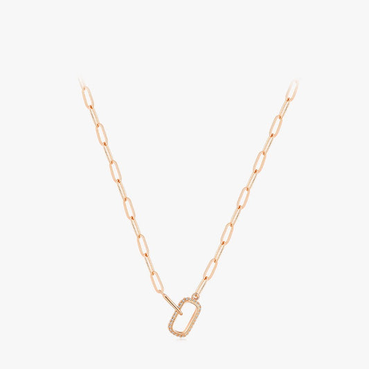 Lock Chain Necklace - RawaJewels