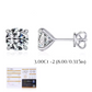 5 Sizes Moissanite Earrings