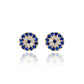 Blue Eyes Stud Earrings