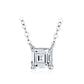 Emerald cut Classic Necklace