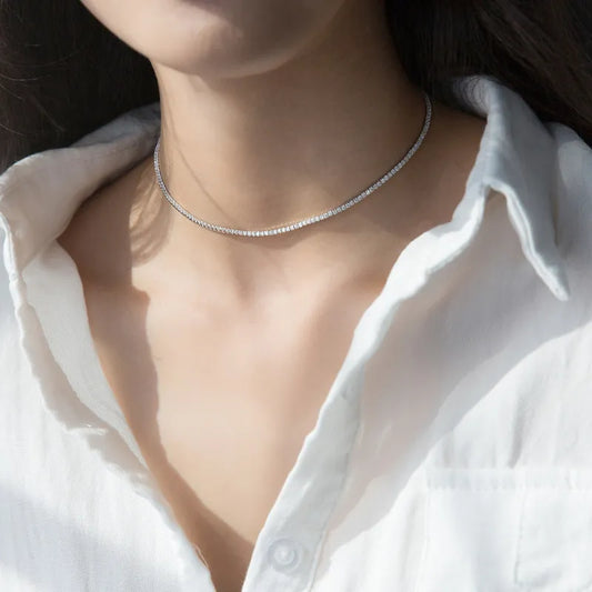 Dazzling Shining Choker Necklace