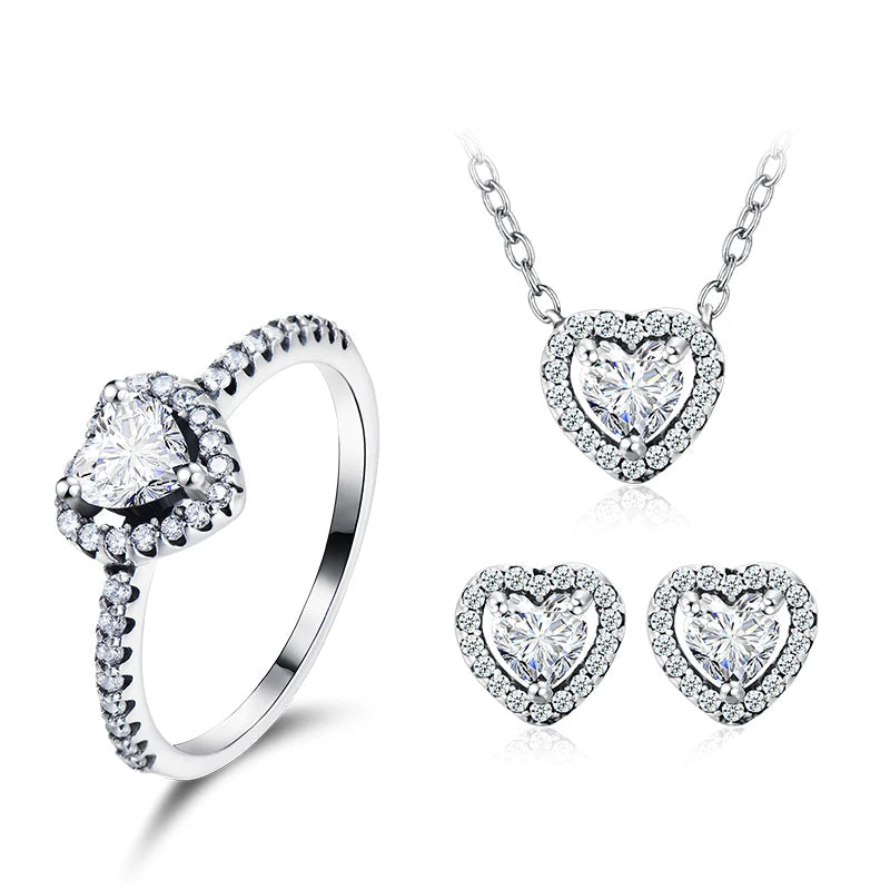 Heart Fashion Jewellery Sets