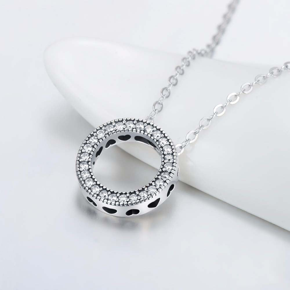 Round Hearts Necklace