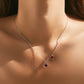 Heart Lock Key Necklace