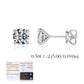 5 Sizes Moissanite Earrings