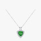 Triangle Green Necklace