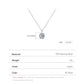 1CT  Moissanite Necklace