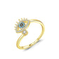 Trendy Blue Eye Turquoise Ring