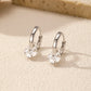 Mojo Moissanite Hoop Earrings