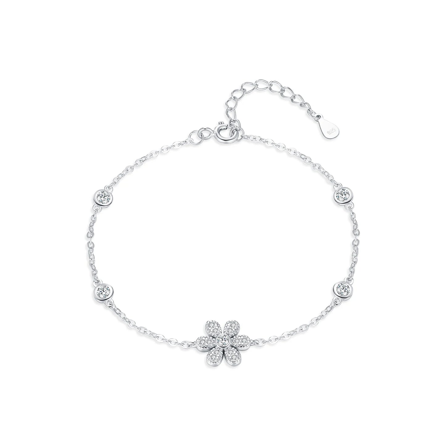 Elegant Flower Bracelet