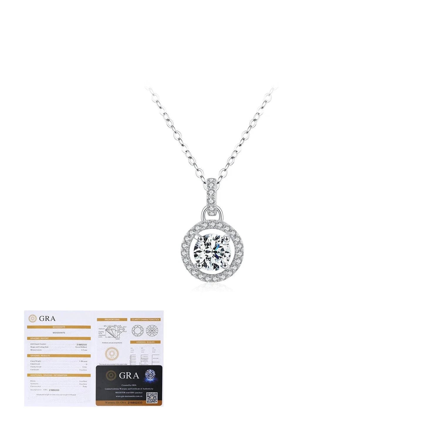 I-Am-Special Moissanite Necklace