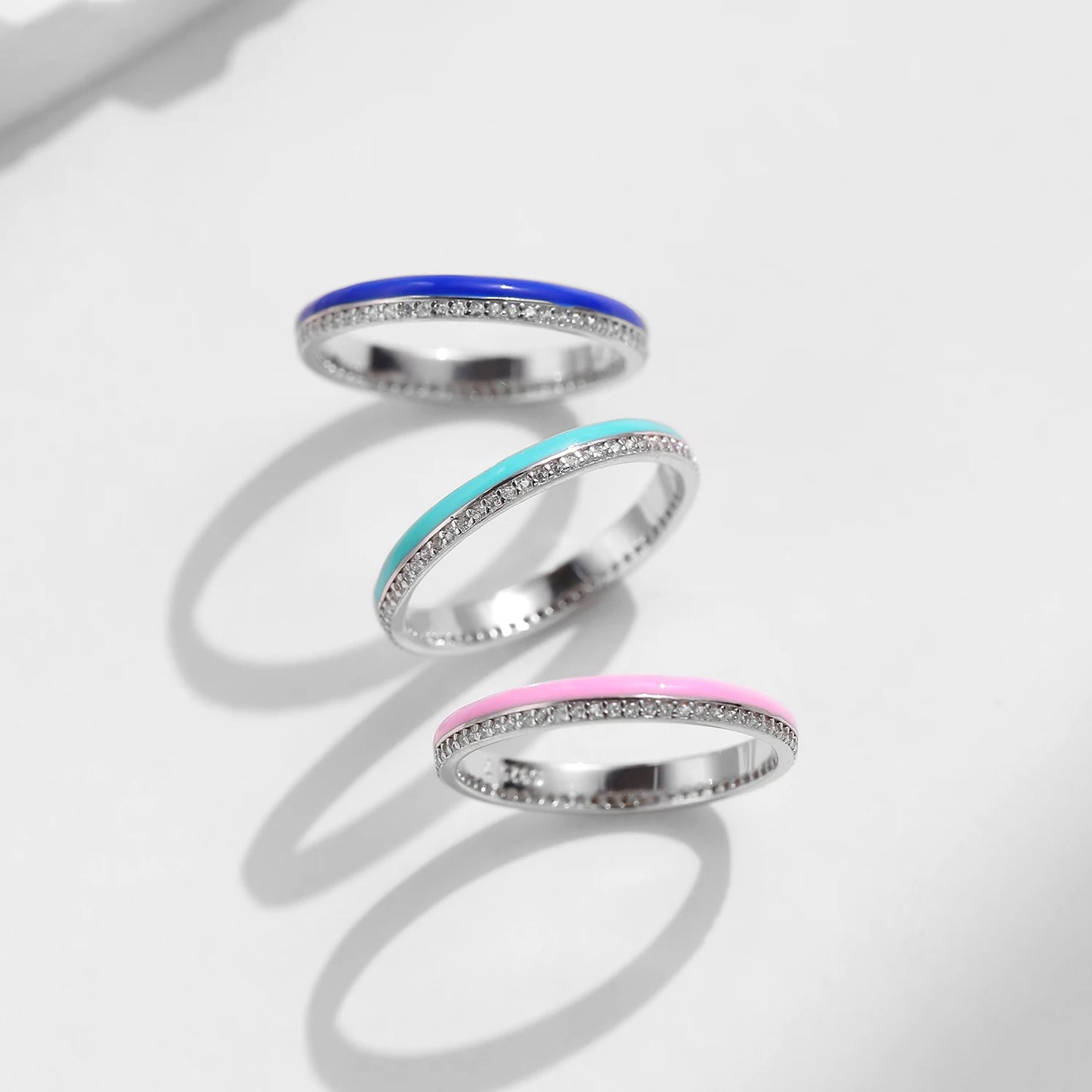 Klein Colorful Enamel Ring