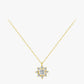 Snowflake 0.5 Carat Moissanite Necklace