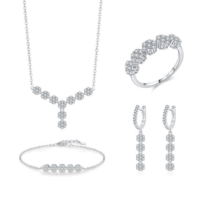 Line of Flowers Jewelry Sets