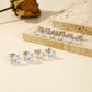 5 Sizes Moissanite Earrings