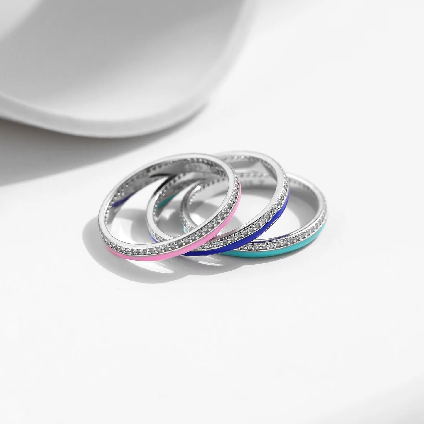 Klein Colorful Enamel Ring