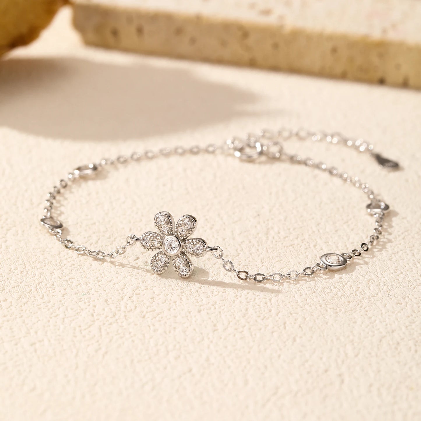 Elegant Flower Bracelet