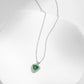 Triangle Green Necklace