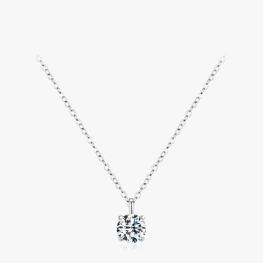 1CT  Moissanite Necklace