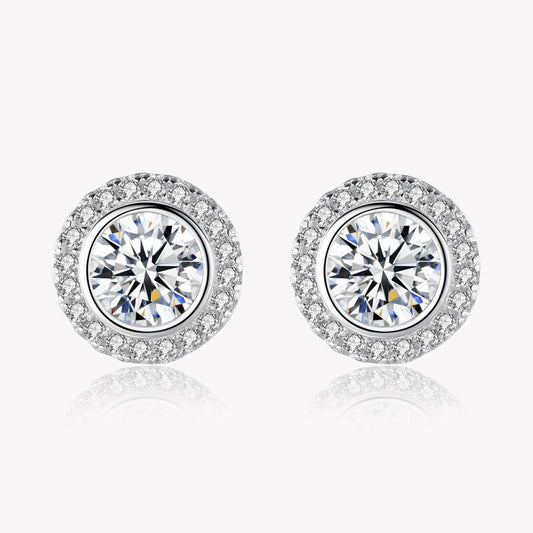 Super Shiny Round Earrings - RawaJewels