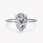 Luxury 3ct Droplet Ring - RawaJewels