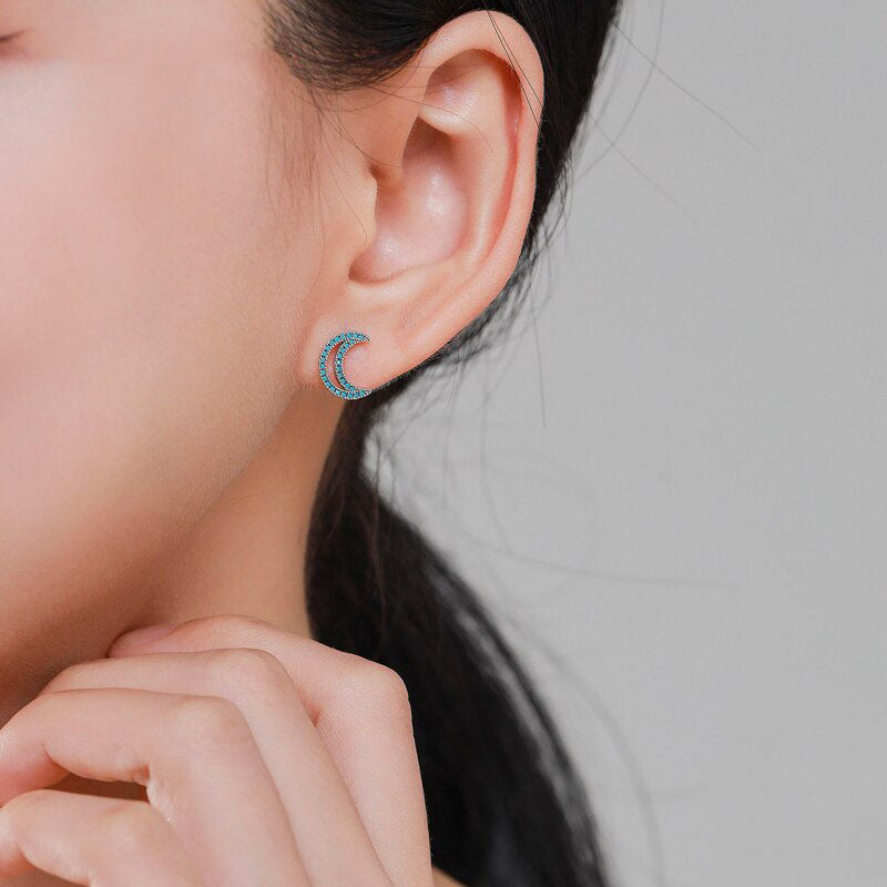 Blue Moon Earrings - RawaJewels