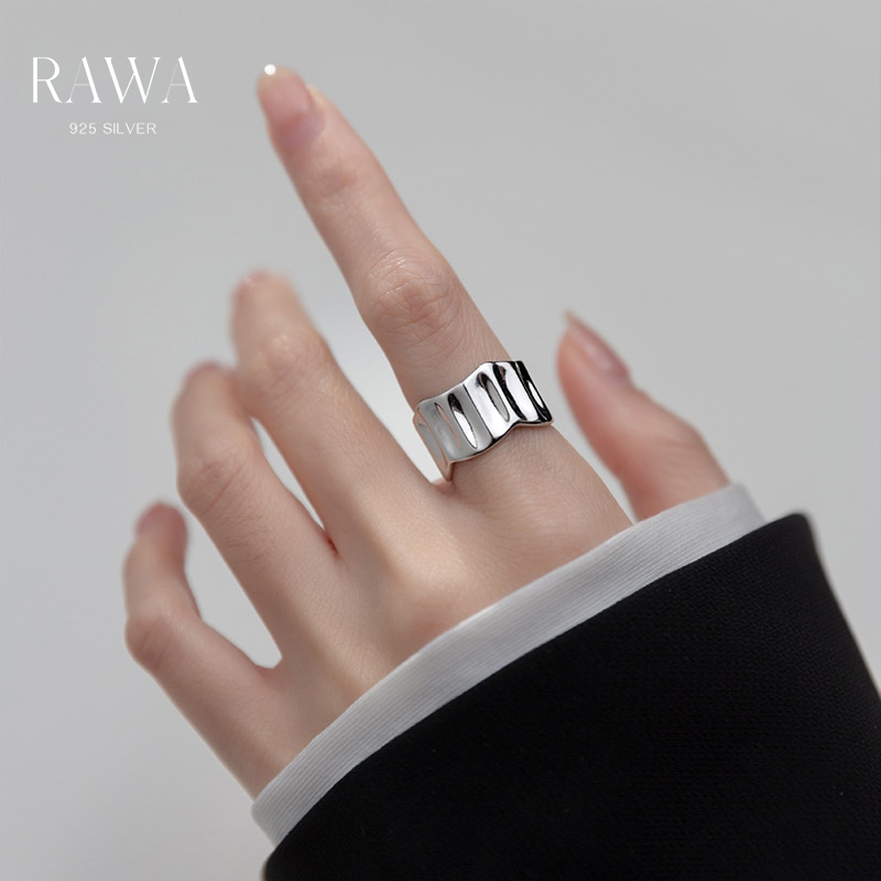Silver Wave Ring - RawaJewels