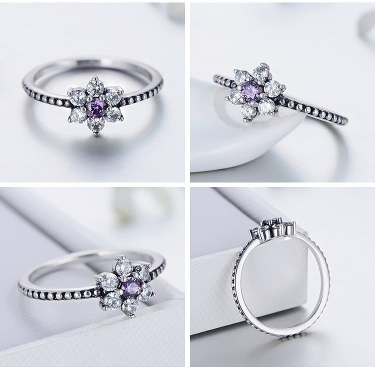 The Purple Flower Jewelry Set - RawaJewels