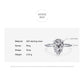 Luxury 3ct Droplet Ring - RawaJewels