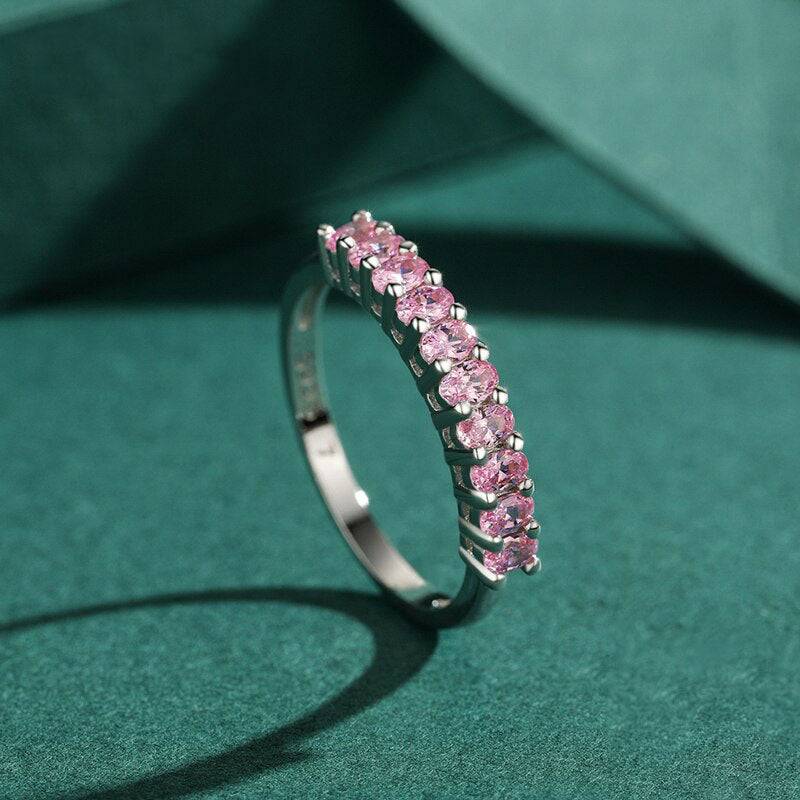 Romantic Shiny Pink Ring - RawaJewels