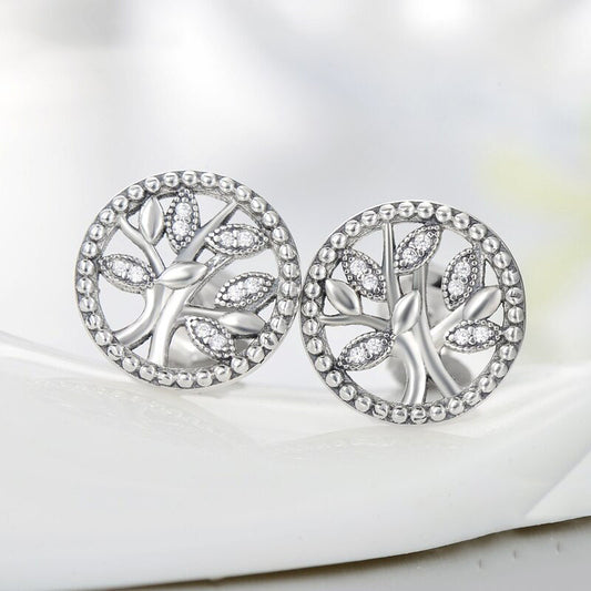 Tree Of Life Stud Earrings - RawaJewels