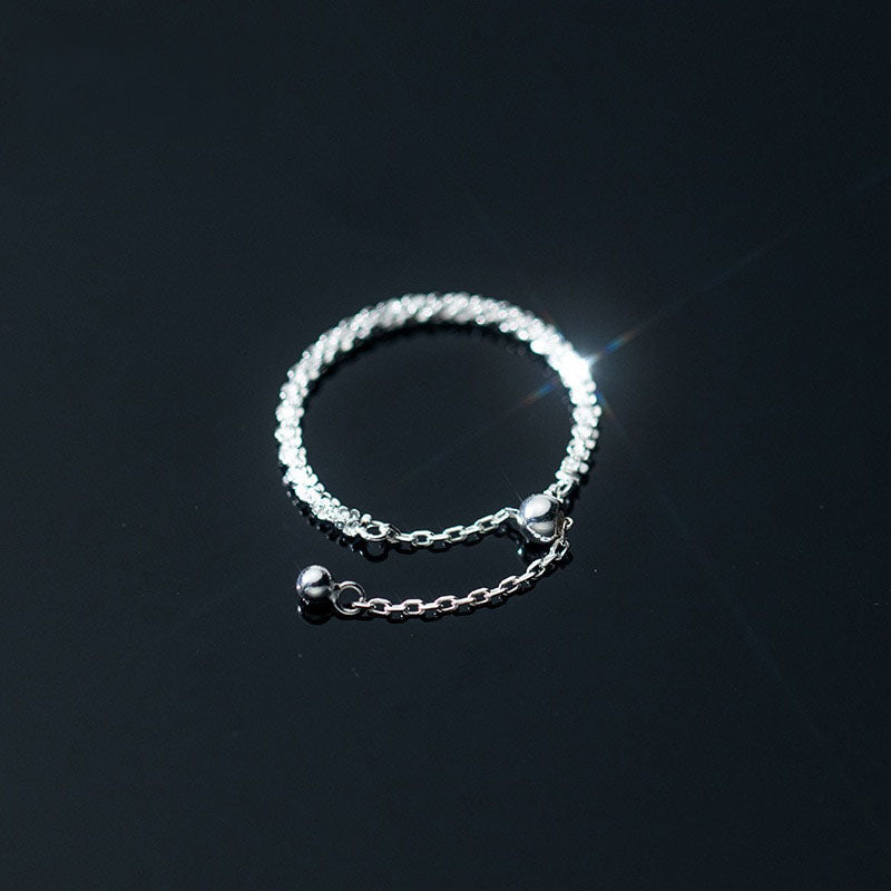 Cute Adjustable Shiny Ring
