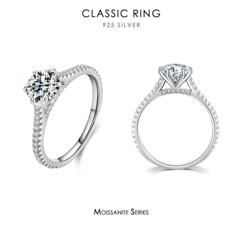 Be-The-First Moissanite Ring