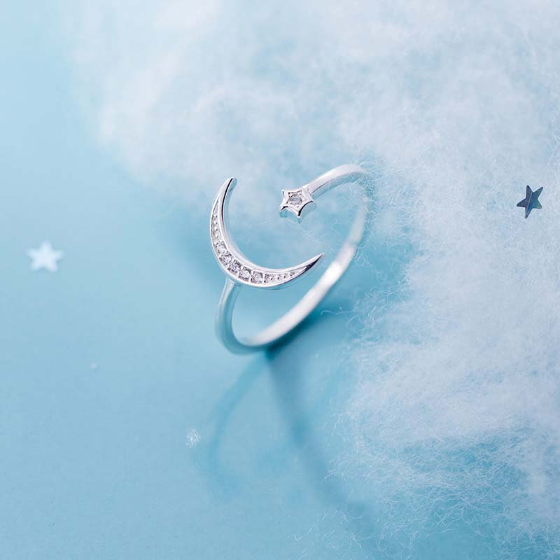 Star Moon Ring