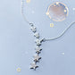 Twinkle Stars Y-Shape Necklace