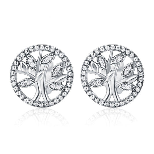 Tree Of Life Stud Earrings - RawaJewels