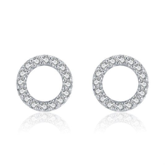 Simple Round Elegant Earrings - RawaJewels