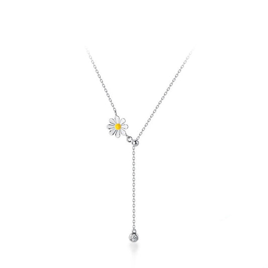 Daisy Tassel Necklace - RawaJewels