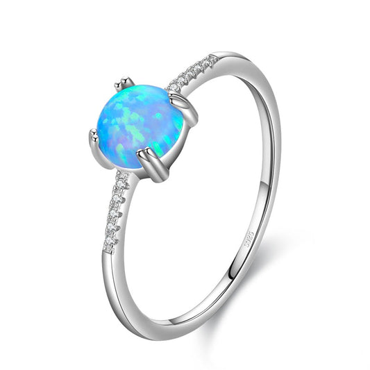 Blue Moon Round Ring - RawaJewels