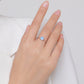 Colorful Opal Chain Ring