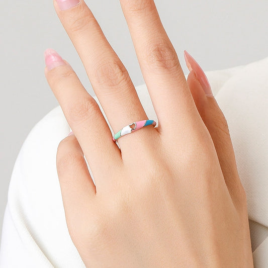 Pastel Rainbow Ring