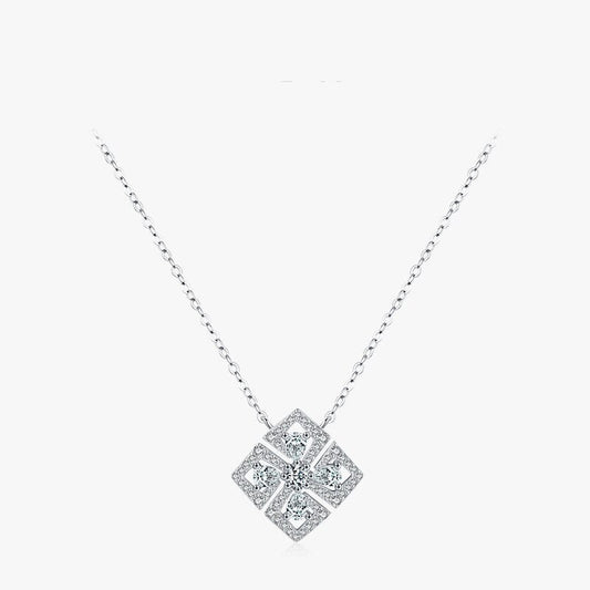 Luxury Square Necklace - RawaJewels